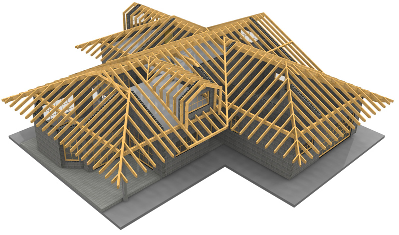 charpente-bois - ZoneTravaux : bricolage, décoration, outillage, jardinage