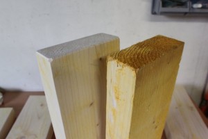 Comparaison avant/après des pieds