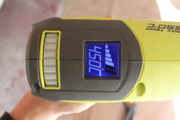 Test : Decapeur thermique RYOBI