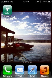 Installez l'application Hansgrohe @Home sur votre téléphone