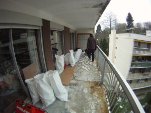 Burineur HILTI TE 700-AVR : détails des travaux