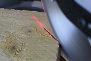 En coupe biseau, le résultat des lasers est parfait !