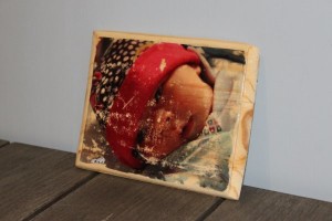 Transfert de photo sur bois