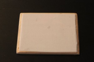 Le support est prêt pour retirer le papier