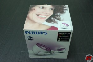 Boîte de la lampe Philips LivingColors Iris