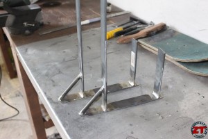 Fabriquer étagère Skateboard