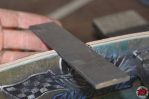 Fabriquer étagère Skateboard