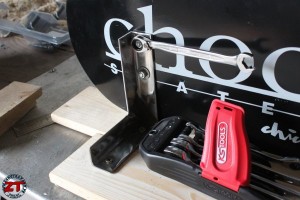 Conception étagère de chevet skateboard
