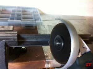 Conception étagère de chevet skateboard