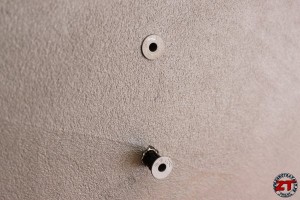 Conception étagère de chevet skateboard