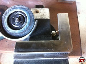 Conception étagère de chevet skateboard