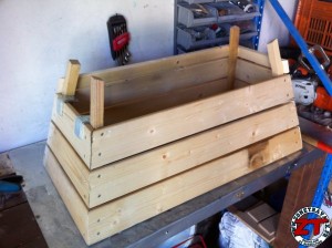 Fabrication bac à plantes