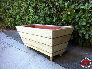 Fabrication bac à plantes