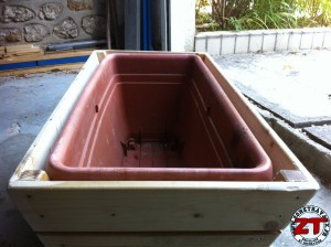 Fabrication bac à plantes