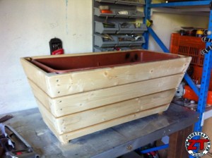 Fabrication bac à plantes