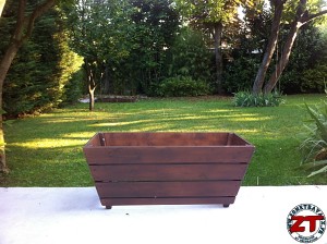 Fabrication bac à plantes