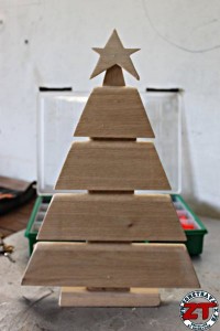 Fabriquer un sapin de noel en bois