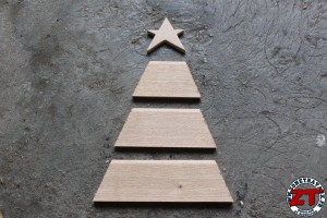 Fabriquer un sapin de noel en bois