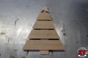 Fabriquer un sapin de noel en bois