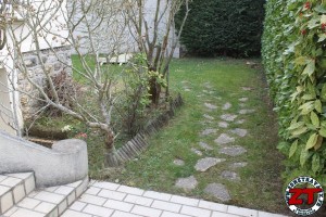 Installer bordure de jardin