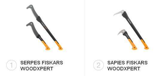 Nouvelle gamme d'outils de bûcheronnage Fiskars WoodXpert - Zone Outillage