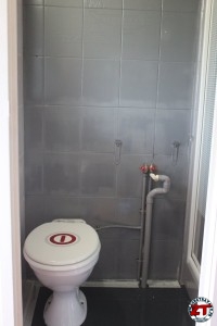 Rénovation salle eau résinence color