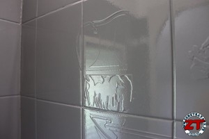 Rénovation salle eau résinence color