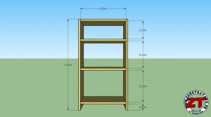 Etagère bibliothèque DIY