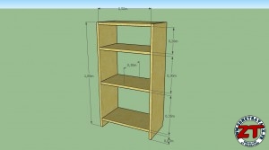 Etagère bibliothèque DIY