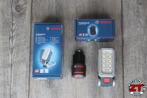 Test BOSCH Pro : Lampe sans fil GLI DECILED 10,8V