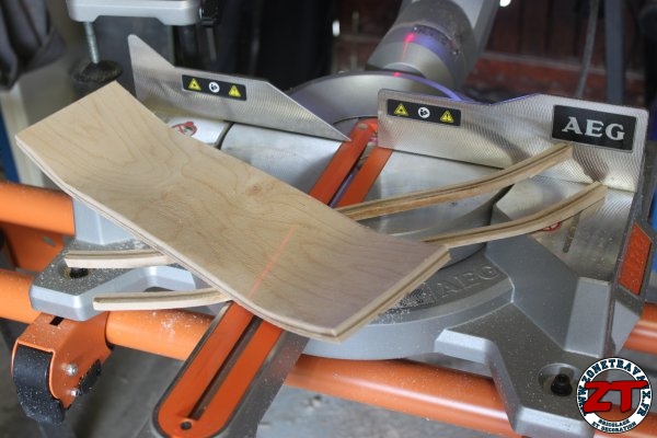 Fabrication mini skate étagère