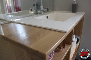 Fabriquer meuble vasque salle de bain