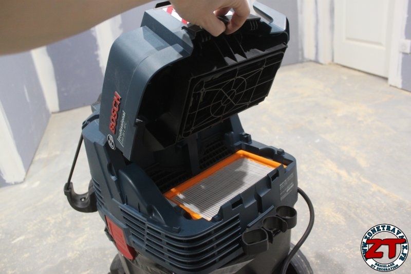 Test BOSCH : Aspirateur de chantier GAS 35 L AFC Professional