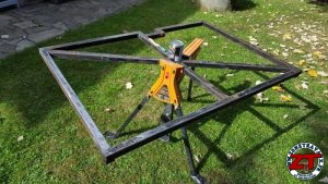 Fabrication restauration portillon en bois acier