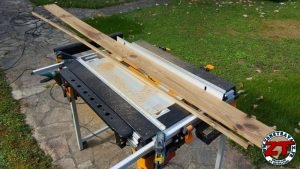 Fabrication restauration portillon en bois acier