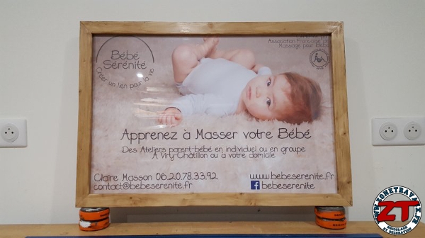 Fabriquer cadre pancarte photo