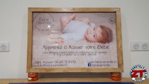 Fabriquer cadre pancarte photo