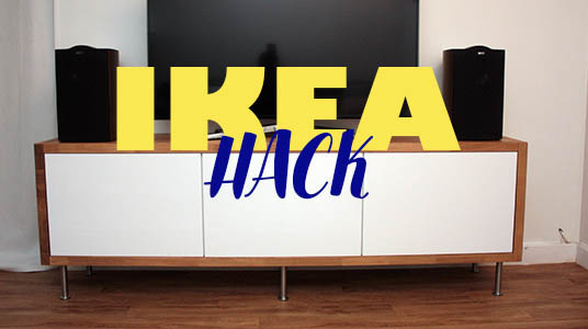 IKEA HACK : un meuble TV avec des meubles de cuisine