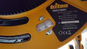 Module banc de scie TWX7 CS001