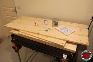 Tuto DIY table ecolier evolutive rangement
