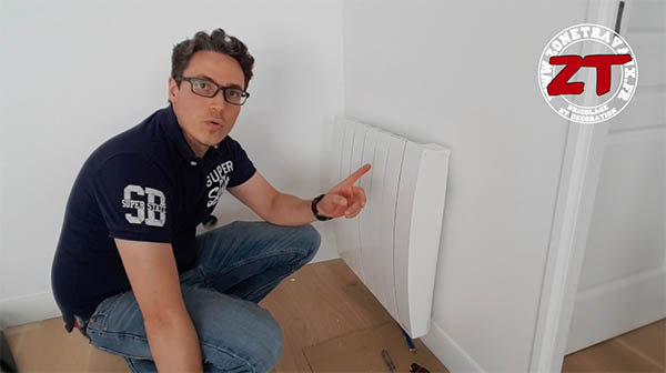 Tuto VIDEO : Installer un radiateur électrique 1000W SAUTER